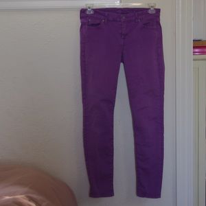 7 for all mankind purple jeans